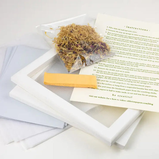 Oblation Papers & Press Handmade Papermaking KIt