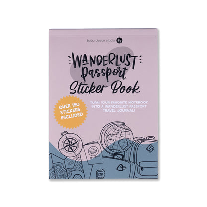 Bobo Design Studio - Wanderlust Passport Sticker Book