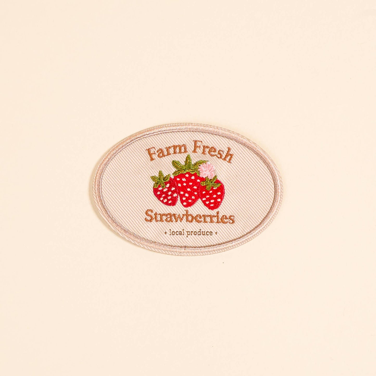 The Darling Effect - Mix & Match Iron-On Patch-Farm Fresh Strawberries