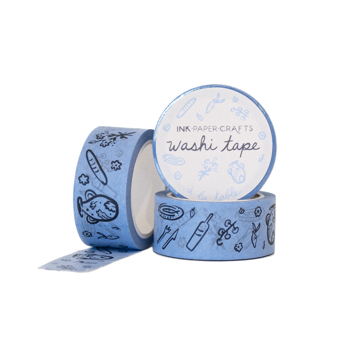 A La Table Blue Washi Tape