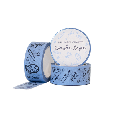 A La Table Blue Washi Tape