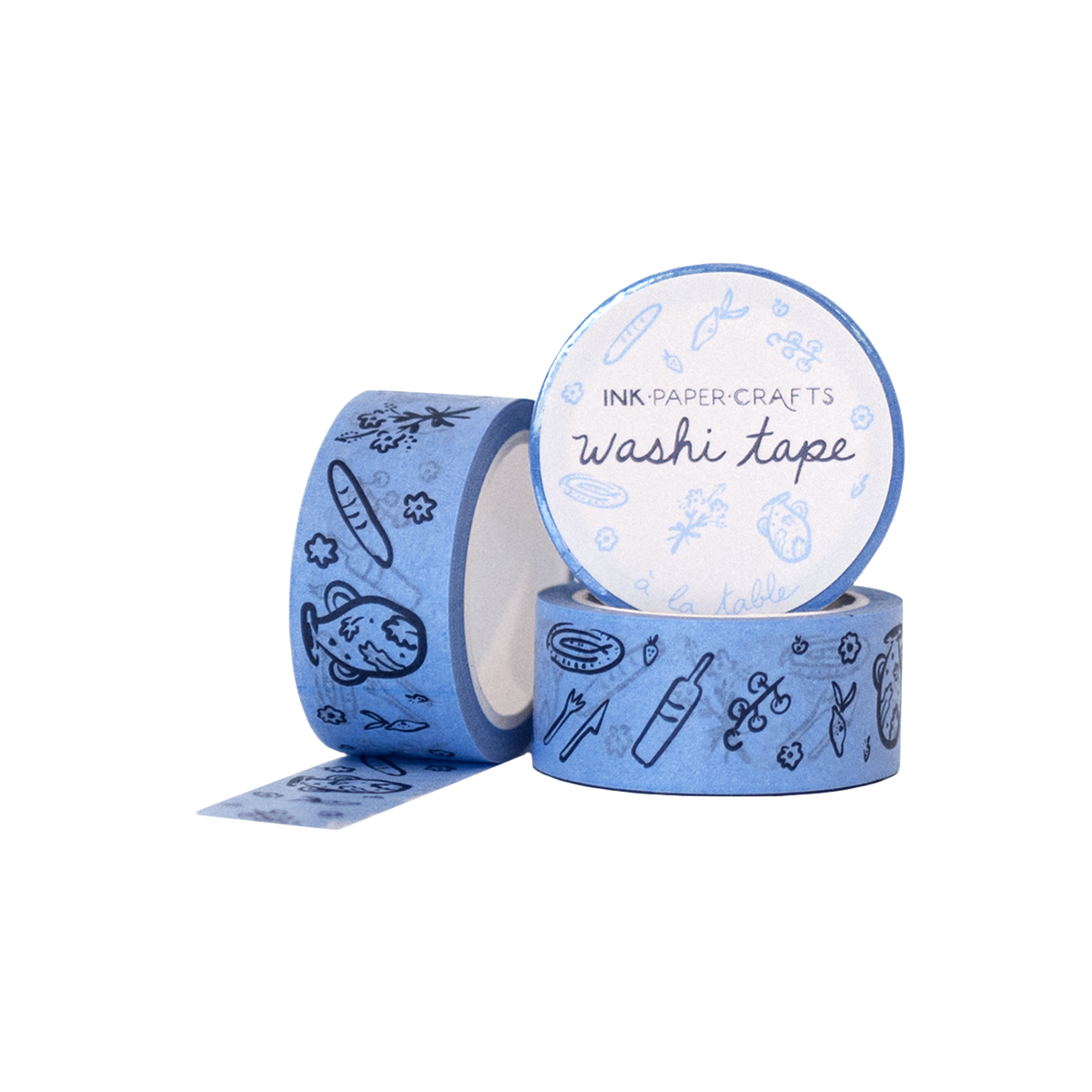 A La Table Blue Washi Tape