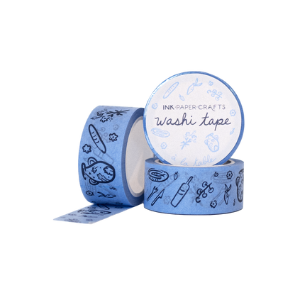 A La Table Blue Washi Tape