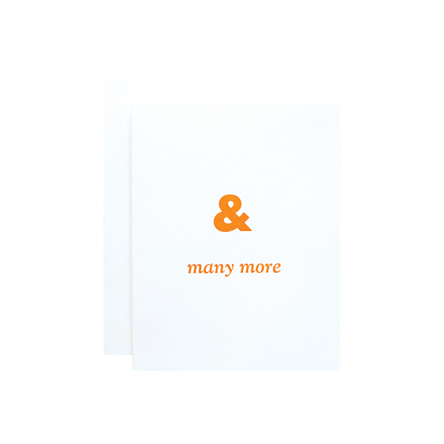 And Many More Card