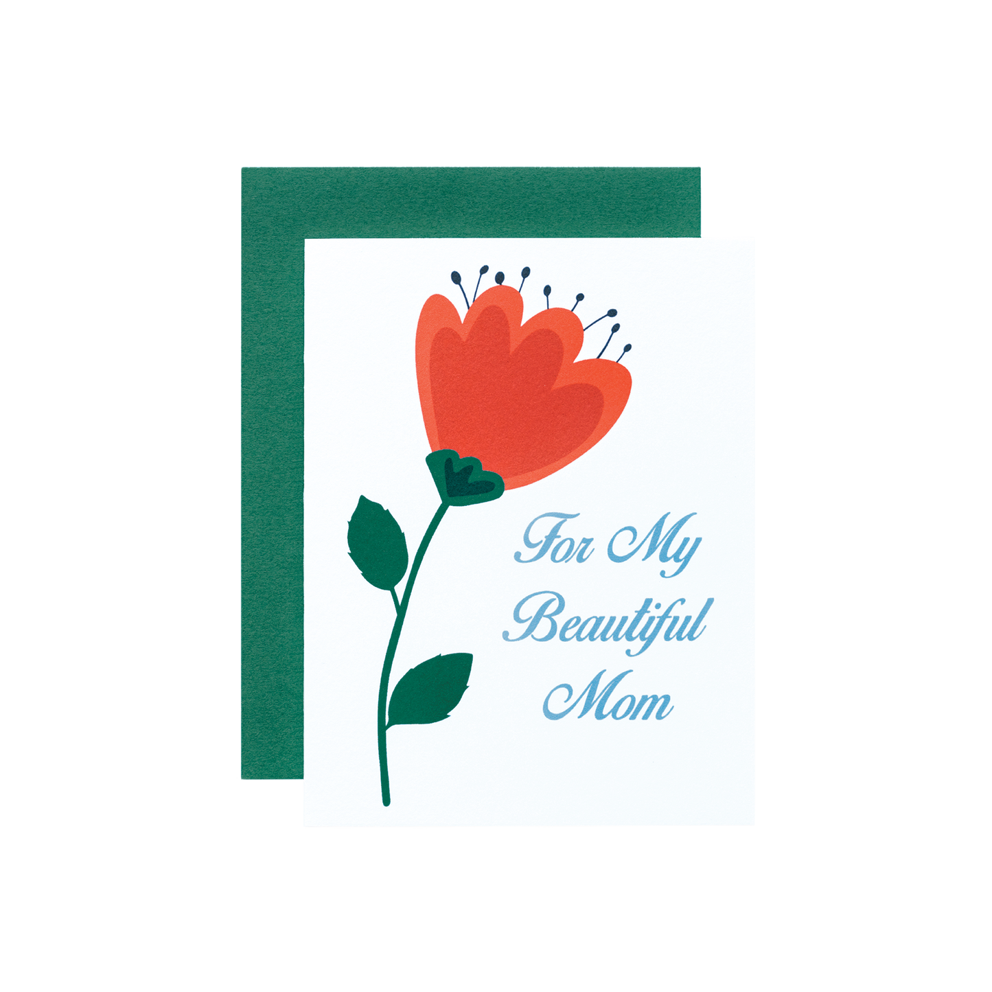 For My Beautiful Mom Card