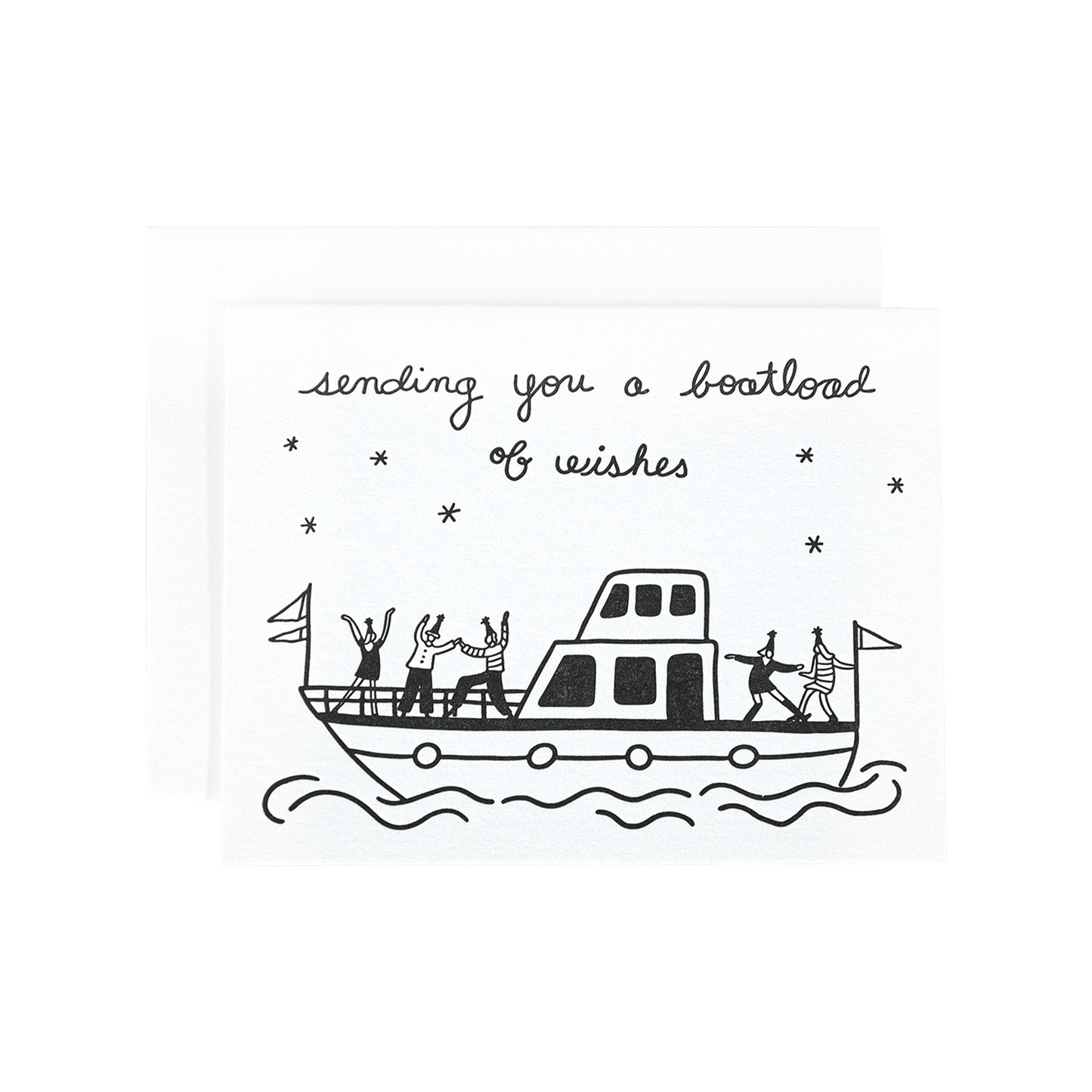 Boatload of wishes Card