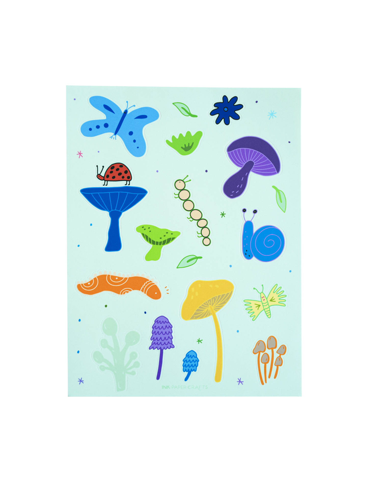 Bugs Life Sticker Sheet 8.5x11