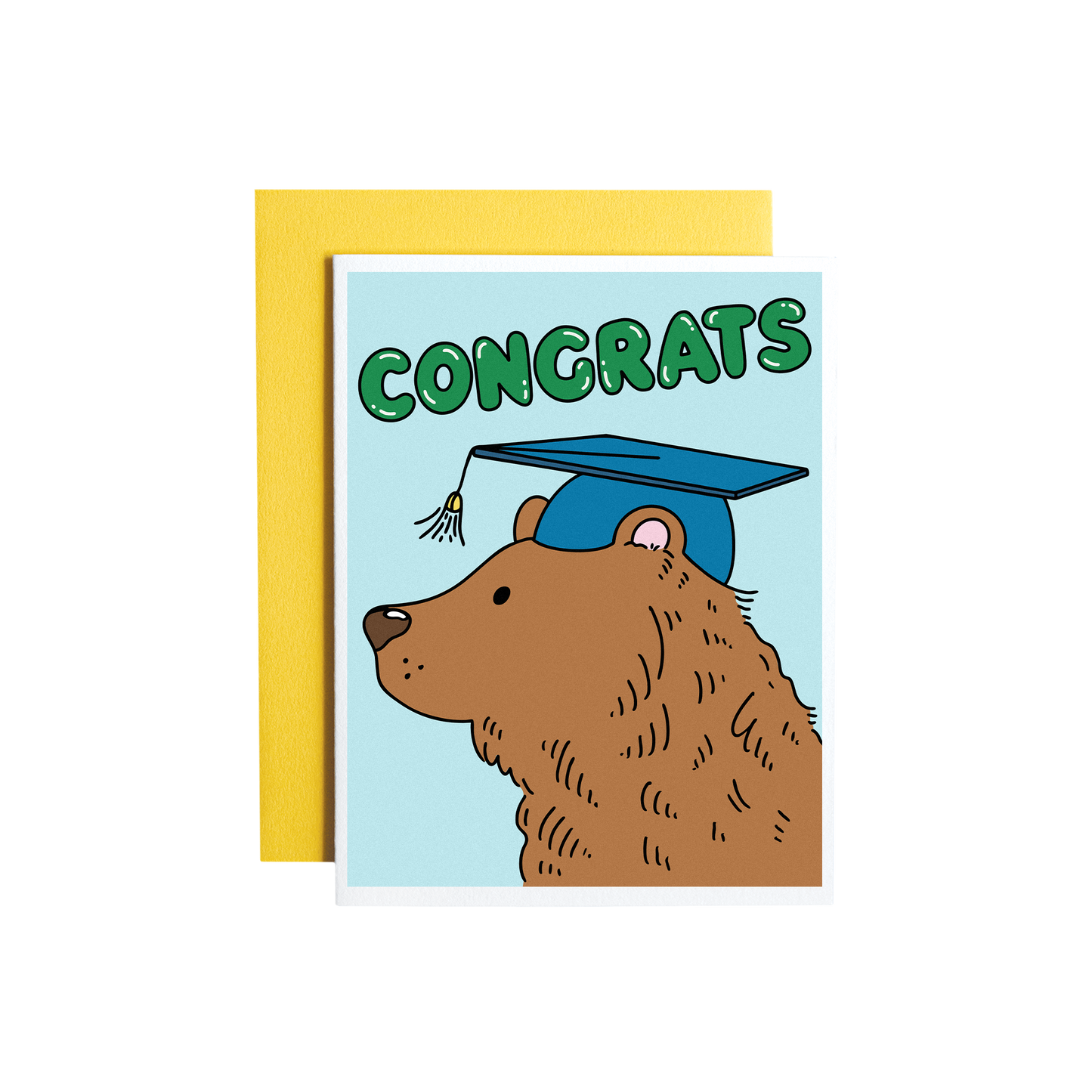 Congrats Grad Bear Card