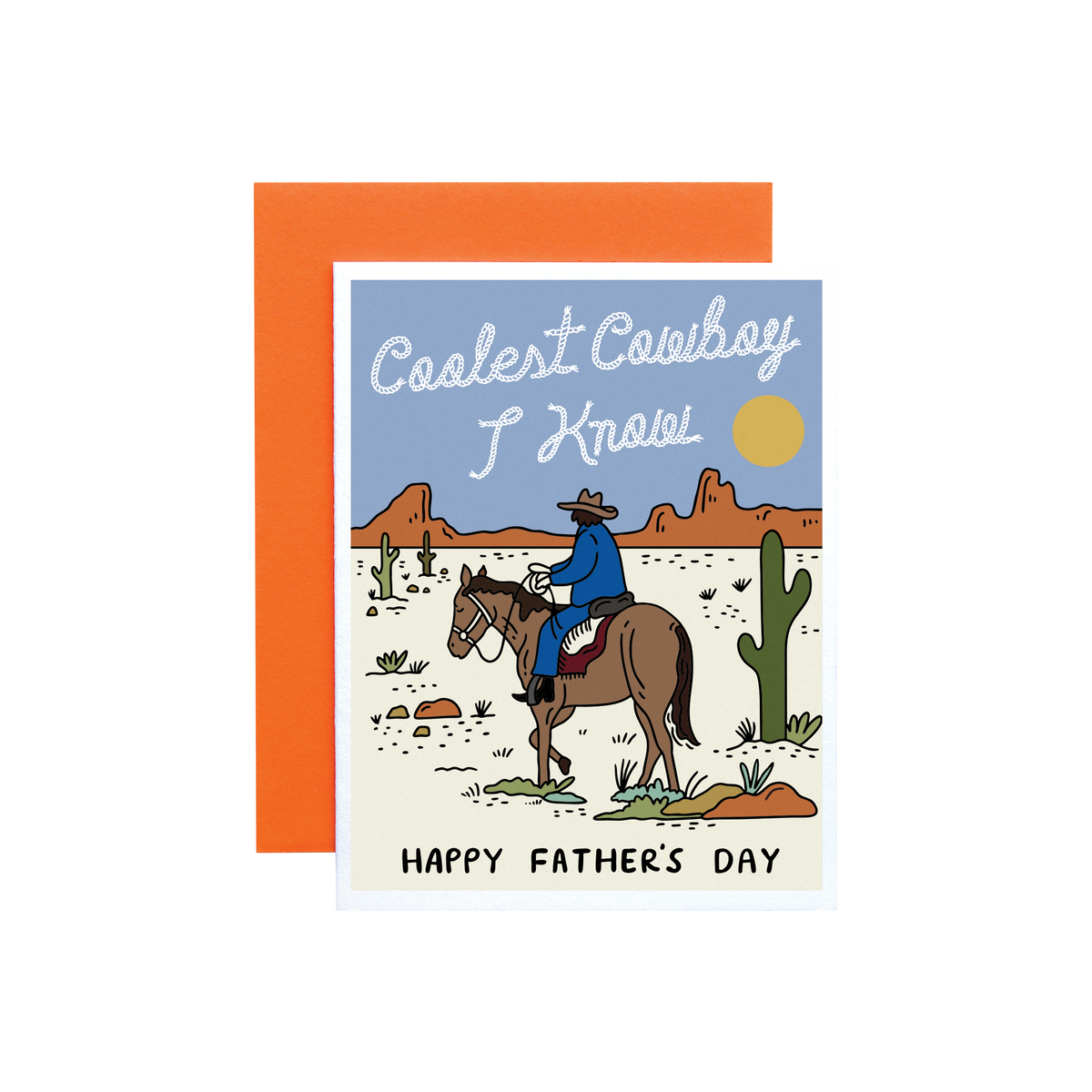 Coolest Cowboy Card