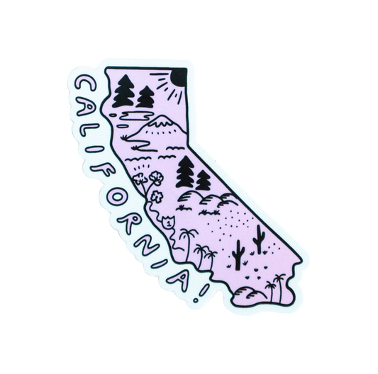 California State Sticker