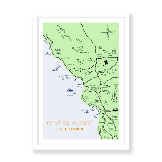Central Coast Map