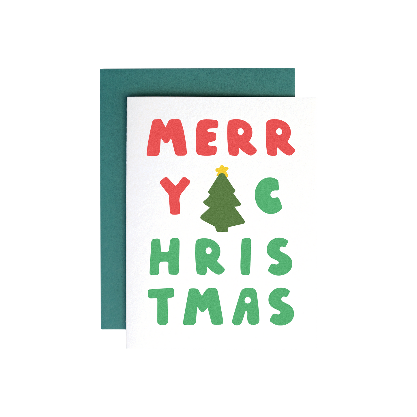 Christmas Tree Wishes Card