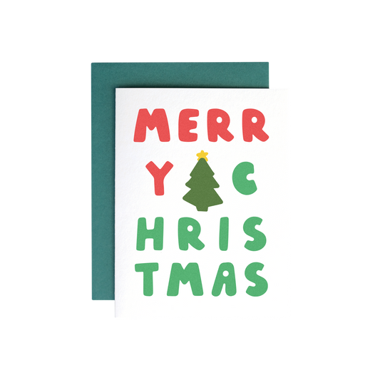 Christmas Tree Wishes Card