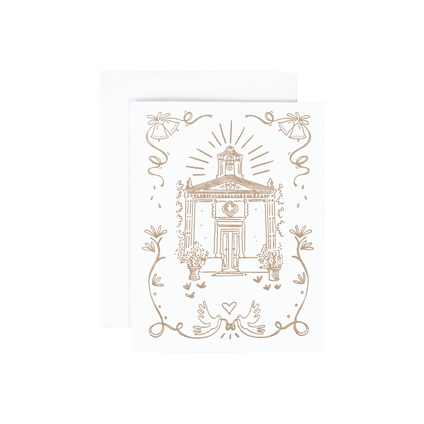 Church Wedding Card