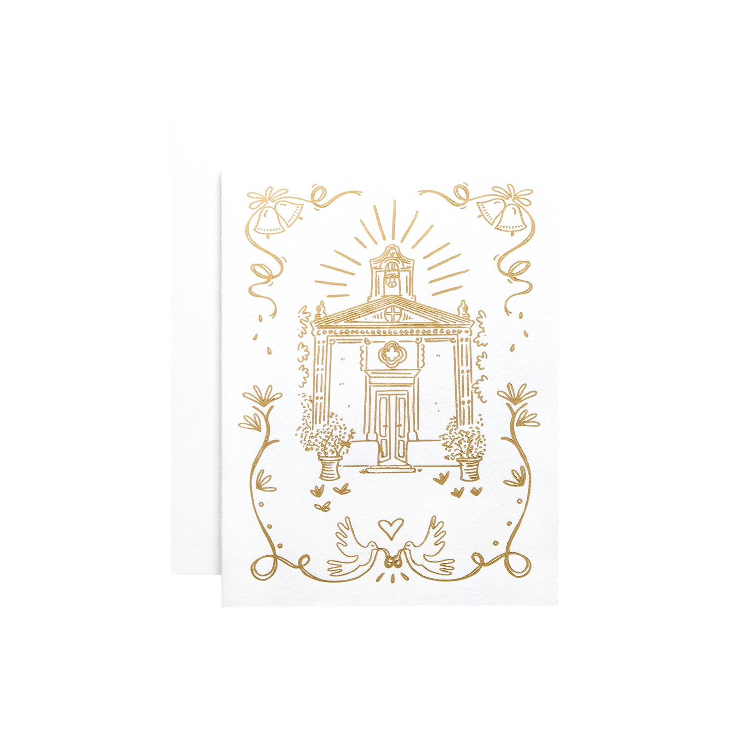 Church Wedding Card
