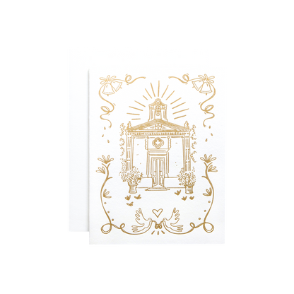 Church Wedding Card