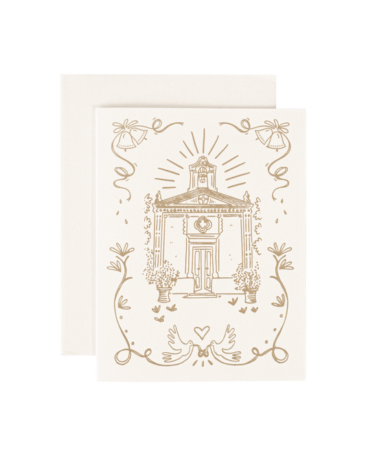 Church Wedding Card