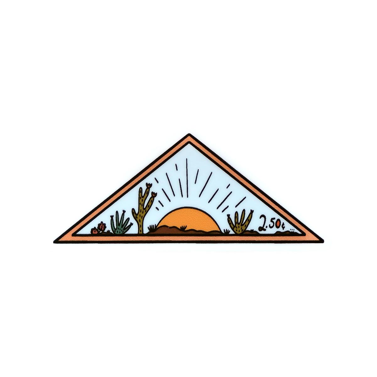 Desert Stamp Sticker