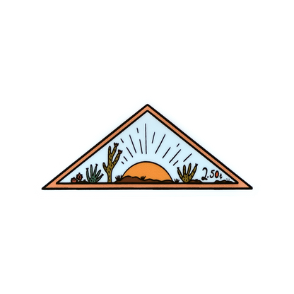 Desert Stamp Sticker