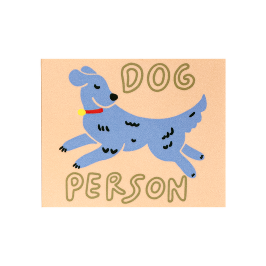 Dog Person Sticker