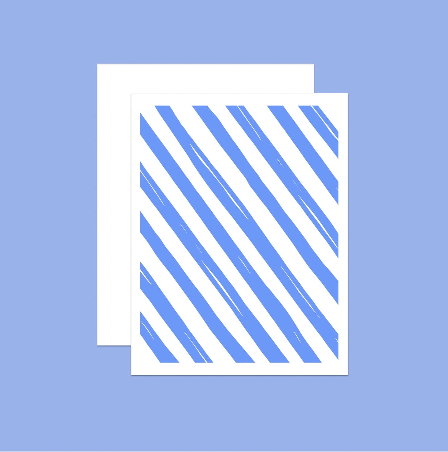 Horizontal Stripes Card