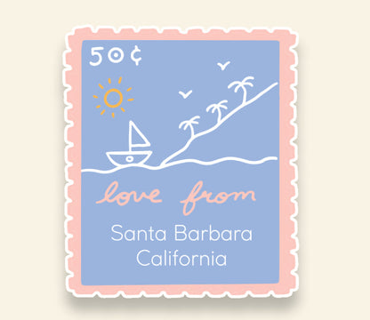 Love From SB Sticker