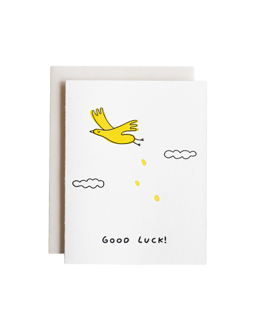 Good luck! Card