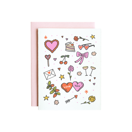 Galentine's Greeting Card