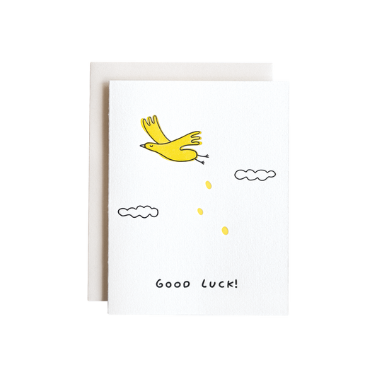 Good luck! Card