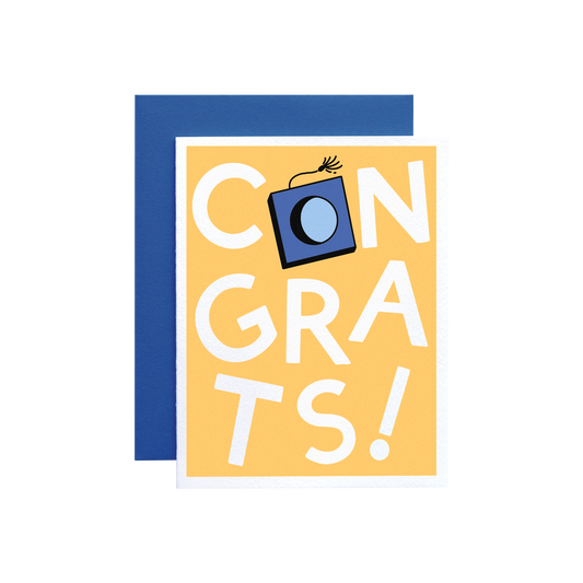 Congrats Grad Type Card