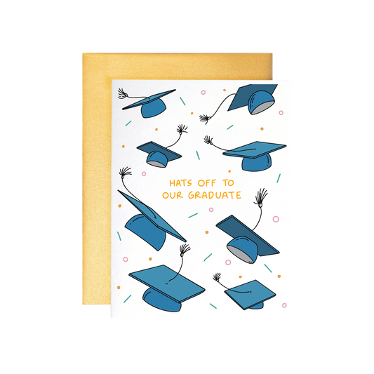 Hats Off To Our Grad Card