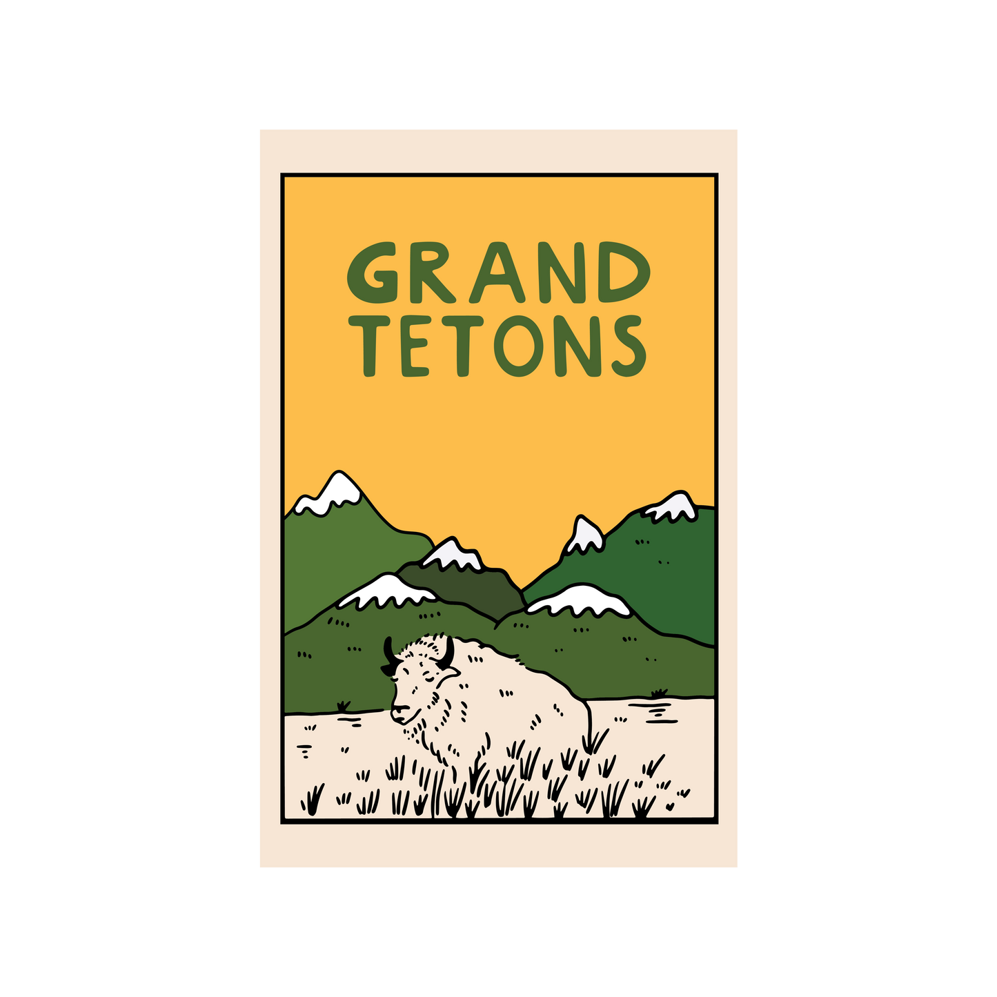 Grand Tetons Sheep National Park