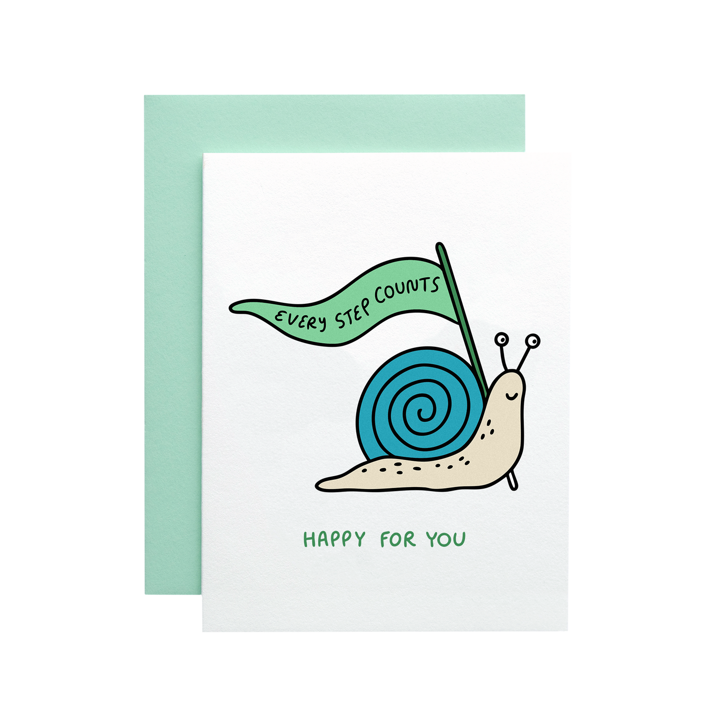Happy for You Snail Card