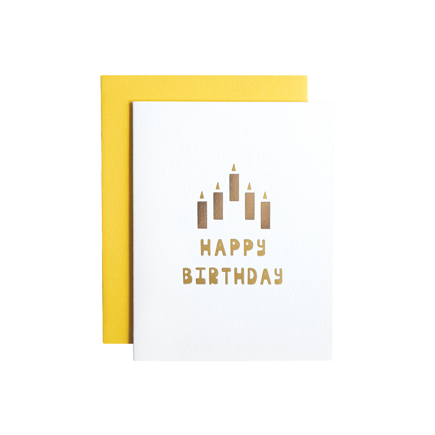 Happy Birthday Candles Card