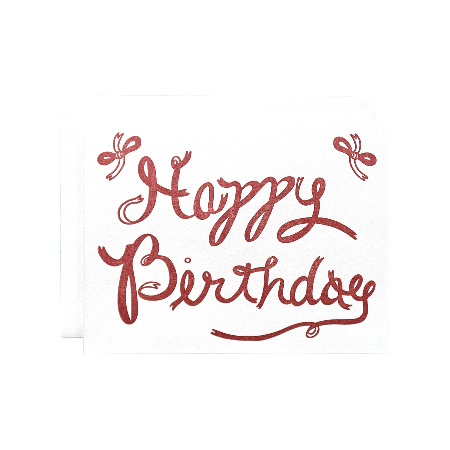 Happy Birthday Ribbon Card