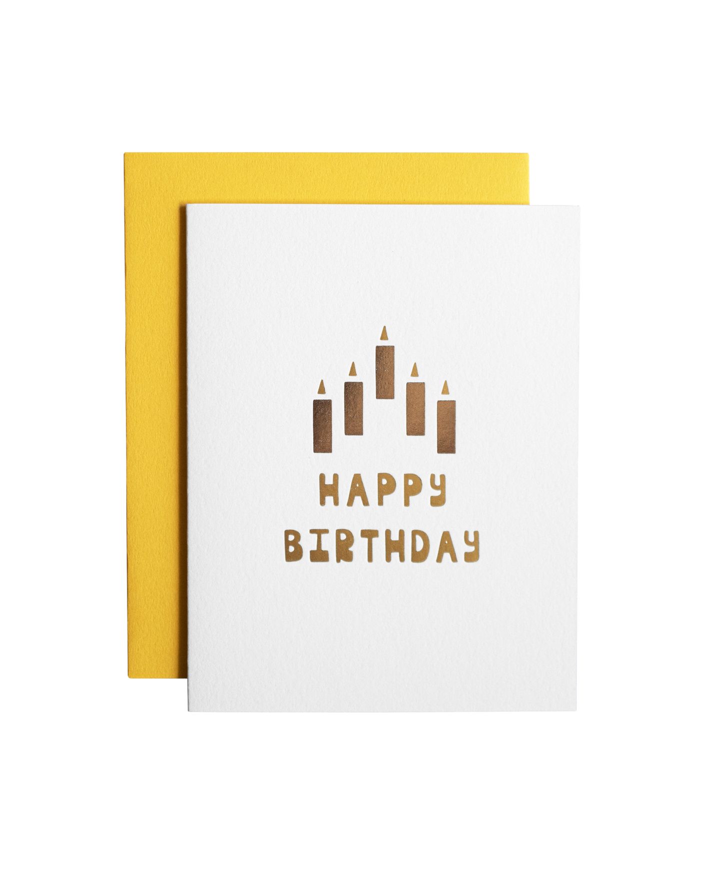 Happy Birthday Candles Card