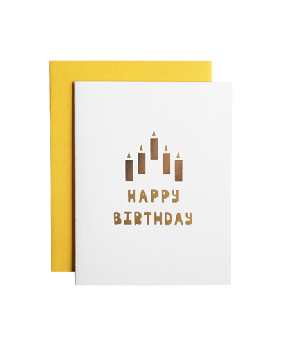 Happy Birthday Candles Card