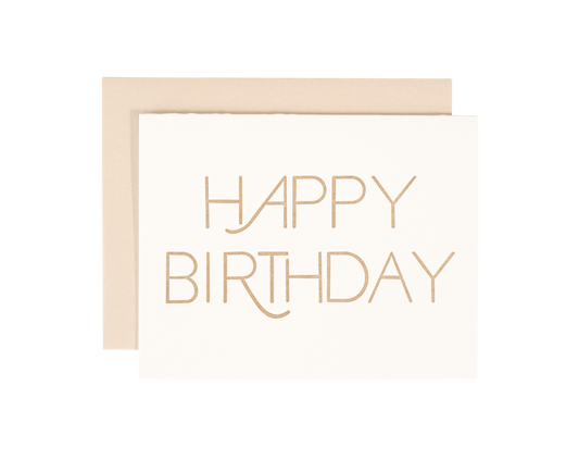 Happy Birthday Card