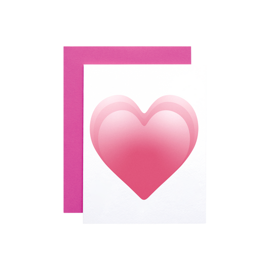 Heart Emoji Card