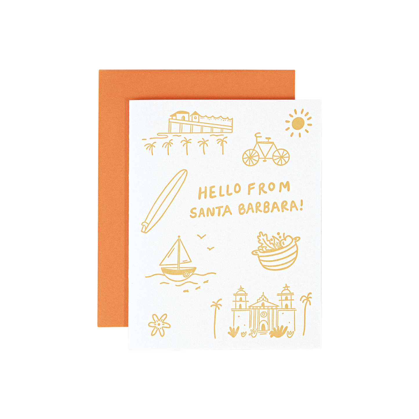 Hello from Santa Barbara Card