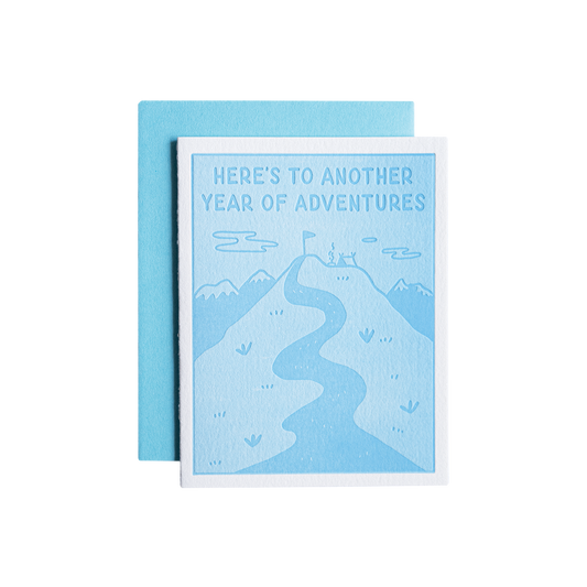 Another Year Of Adventures Card