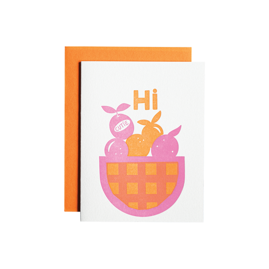 Hi Cutie Card