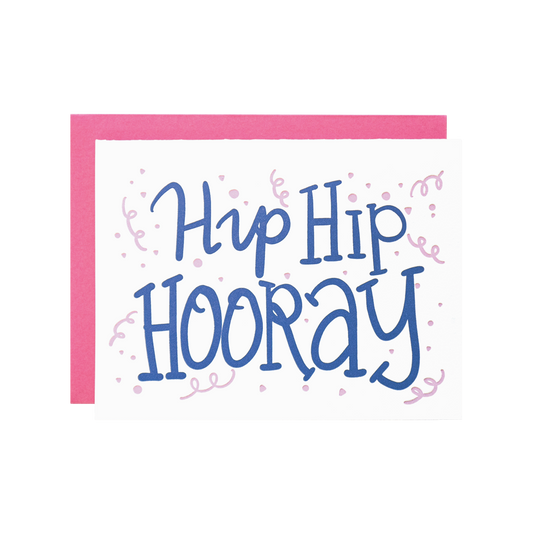 Hip Hip Hooray Card