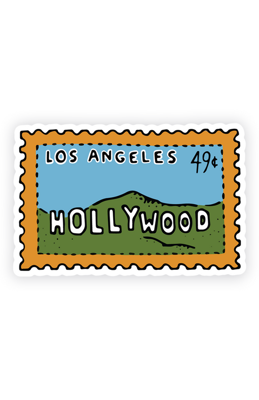 Hollywood Stamp Sticker