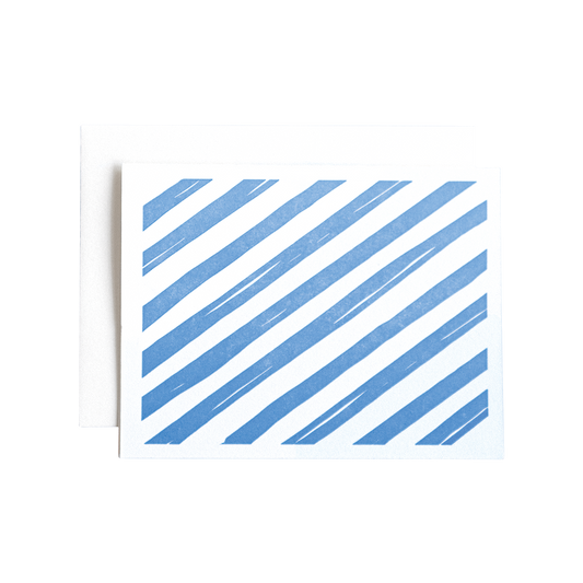 Horizontal Stripes Card