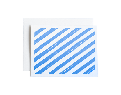 Horizontal Stripes Card