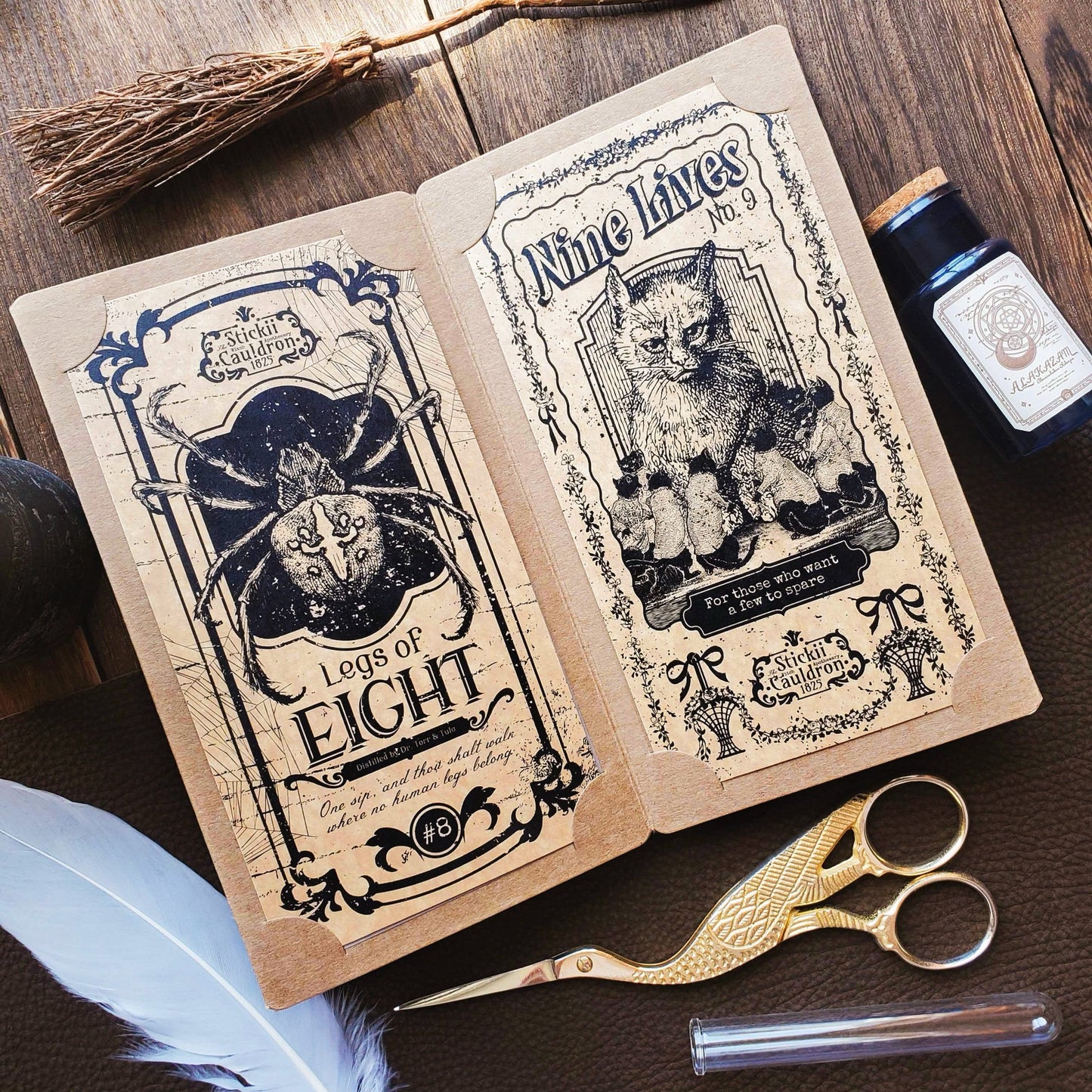 STICKII 2025 Halloween Advent Calendar - Compendium of Curious Concoctions