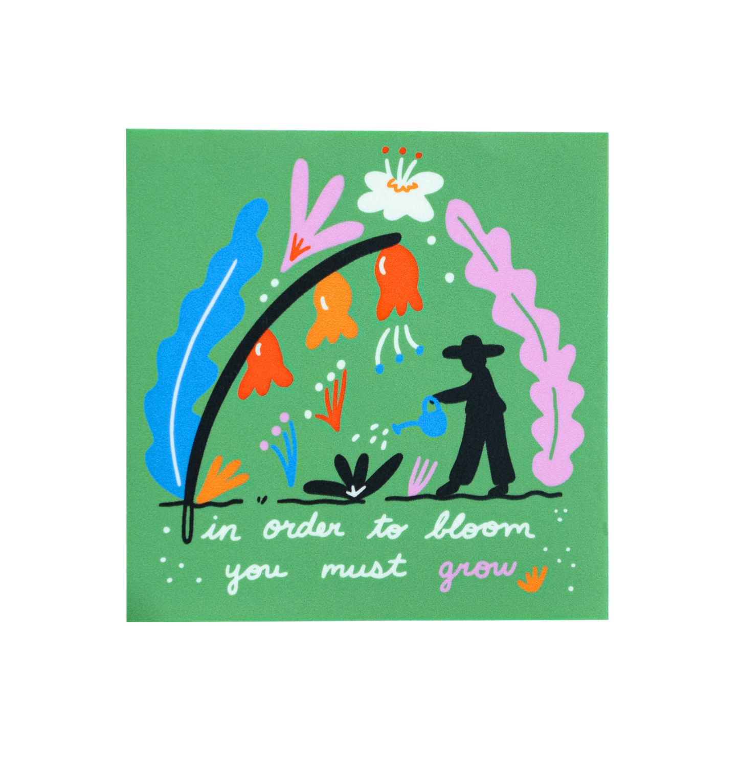 Growing Garden Sticker