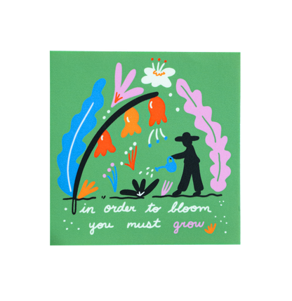 Growing Garden Sticker