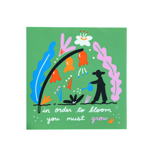 Growing Garden Sticker